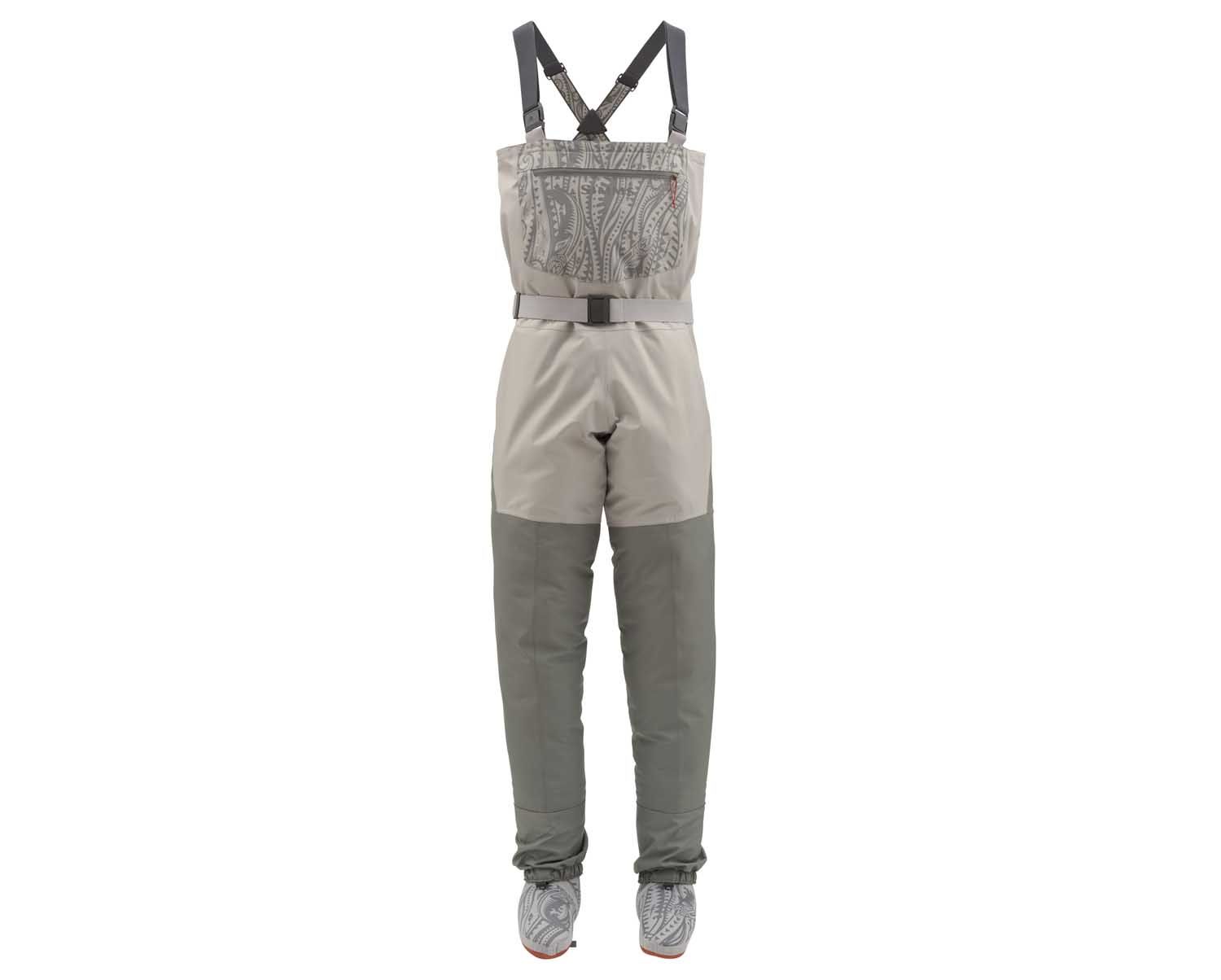 Simms Soul River Stockingfoot Chest Waders for Women, Waterproof and  Breathable Fly Fishing Waders with Built-in Gravel Guard X-Large Platinum:  Buy Online at Best Price in UAE 